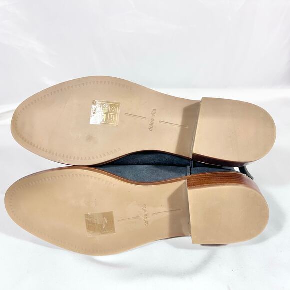 Dolce Vita Karsen Ankle Boots Booties Gray Suede Rubber Sole Heel Zipper Used - Picture 7 of 10